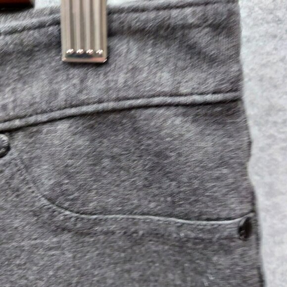 Calvin Klein  Charcoal Gray Pull On Stretch Pants Leggings Sz 8 No Front Pockets - Picture 10 of 16